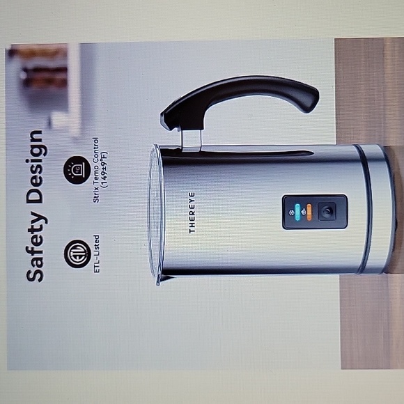 Thereye Kitchen Thereye Milk Frother Er Mf2 Electric Milk Steamer